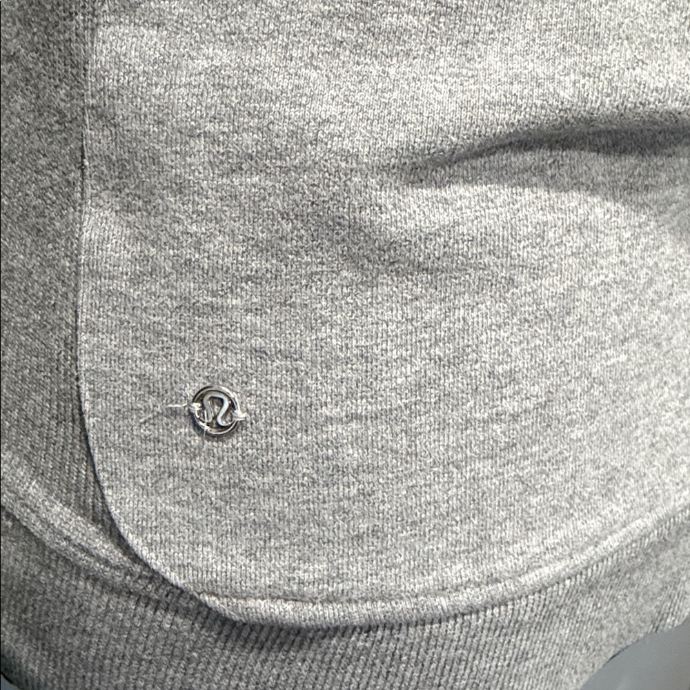 Lululemon Gray Activewear Zip Up Sweatshirt size 4 - Picture 6 of 10